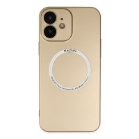 Newface iPhone 11 Kılıf Jack Magneticsafe Lens Silikon - Gold