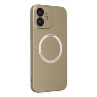 Newface iPhone 11 Kılıf Jack Magneticsafe Lens Silikon - Gold