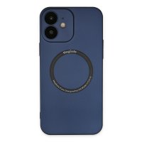 Newface iPhone 11 Kılıf Jack Magneticsafe Lens Silikon - Lacivert