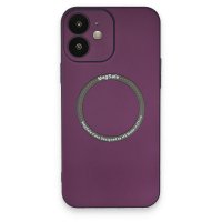 Newface iPhone 11 Kılıf Jack Magneticsafe Lens Silikon - Mürdüm