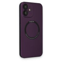 Newface iPhone 11 Kılıf Jack Magneticsafe Lens Silikon - Mürdüm