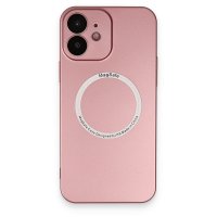 Newface iPhone 11 Kılıf Jack Magneticsafe Lens Silikon - Rose Gold