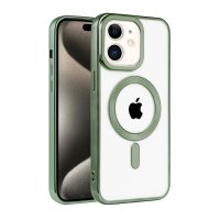Newface iPhone 11 Kılıf Kronos Magsafe Kapak - Koyu Yeşil