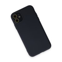 Newface iPhone 11 Kılıf Lansman Glass Kapak - Lacivert