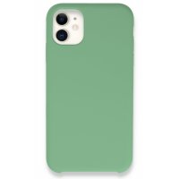 Newface iPhone 11 Kılıf Lansman Legant Silikon - Yeşil
