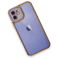 Newface iPhone 11 Kılıf Liva Lens Silikon - Lila