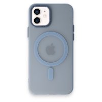 Newface iPhone 11 Kılıf Lodos Magneticsafe Mat Kapak - Sierra Blue