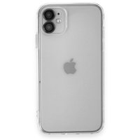 Newface iPhone 11 Kılıf Luko Lens Silikon - Siyah