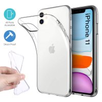 Newface iPhone 11 Kılıf Lüx Şeffaf Silikon