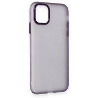 Newface iPhone 11 Kılıf Modos Metal Kapak - Derin Mor