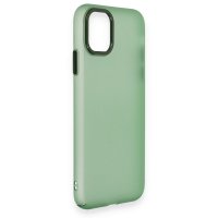 Newface iPhone 11 Kılıf Modos Metal Kapak - Yeşil