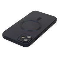 Newface iPhone 11 Kılıf Moshi Lens Magneticsafe Silikon - Lacivert