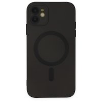 Newface iPhone 11 Kılıf Moshi Lens Magneticsafe Silikon - Siyah