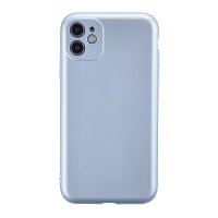 Newface iPhone 11 Kılıf Nano içi Kadife  Silikon - Sky Blue