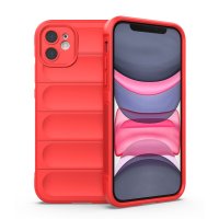 Newface iPhone 11 Kılıf Optimum Silikon - Kırmızı