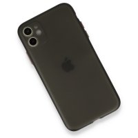 Newface iPhone 11 Kılıf PP Ultra İnce Kapak - Gri