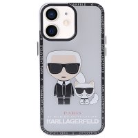 Newface iPhone 11 Kılıf Prada Desenli Kapak - Prada Şeffaf - 1