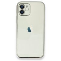 Newface iPhone 11 Kılıf Razer Lensli Silikon - Gümüş