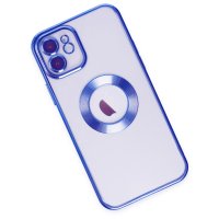 Newface iPhone 11 Kılıf Slot Silikon - Lacivert