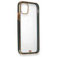 Newface iPhone 12 Mini Kılıf Liva Silikon - Yeşil