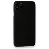Newface iPhone 11 Pro Kılıf 360 Full Body Silikon Kapak - Siyah