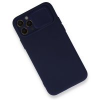 Newface iPhone 11 Pro Kılıf Color Lens Silikon - Lacivert