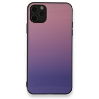 Newface iPhone 11 Pro Max Kılıf Grady Silikon - Pembe-Mor