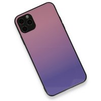 Newface iPhone 11 Pro Max Kılıf Grady Silikon - Pembe-Mor