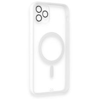 Newface iPhone 11 Pro Kılıf Grand Magneticsafe Kapak - Beyaz
