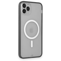 Newface iPhone 11 Pro Kılıf Grand Magneticsafe Kapak - Siyah