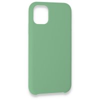 Newface iPhone 11 Pro Max Kılıf Lansman Legant Silikon - Yeşil
