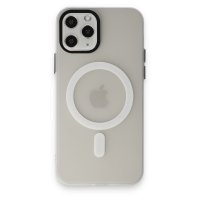 Newface iPhone 11 Pro Kılıf Lodos Magneticsafe Mat Kapak - Şeffaf