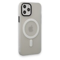 Newface iPhone 11 Pro Kılıf Lodos Magneticsafe Mat Kapak - Şeffaf