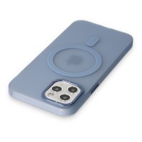 Newface iPhone 11 Pro Kılıf Lodos Magneticsafe Mat Kapak - Sierra Blue