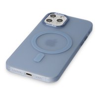 Newface iPhone 11 Pro Kılıf Lodos Magneticsafe Mat Kapak - Sierra Blue
