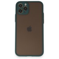 Newface iPhone 11 Pro Kılıf Montreal Silikon Kapak - Yeşil