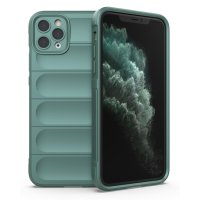 Newface iPhone 11 Pro Kılıf Optimum Silikon - Koyu Yeşil