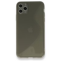 Newface iPhone 11 Pro Kılıf S Silikon - Gri
