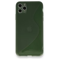 Newface iPhone 11 Pro Kılıf S Silikon - Yeşil