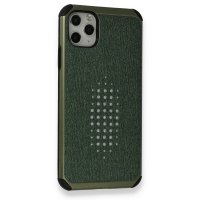 Newface iPhone 11 Pro Kılıf Trow Silikon Kapak - Yeşil