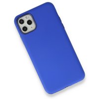 Newface iPhone 11 Pro Max Kılıf You You Lens Silikon Kapak - Mavi