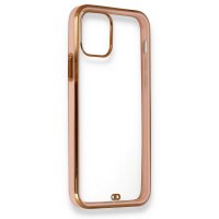 Newface iPhone 11 Pro Kılıf Liva Silikon - Açık Pembe