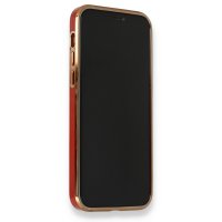 Newface iPhone 11 Pro Kılıf Liva Silikon - Kırmızı