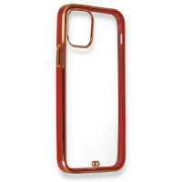 Newface iPhone 11 Pro Kılıf Liva Silikon - Kırmızı