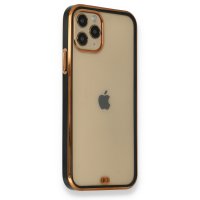 Newface iPhone 12 Pro Max Kılıf Liva Silikon - Siyah