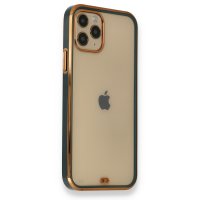 Newface iPhone 11 Pro Kılıf Liva Silikon - Yeşil