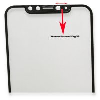 Newface iPhone 11 Pro Max 34D Hayalet Izgaralı Cam