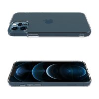 Newface iPhone 11 Pro Max Kılıf Deluxe 2mm Şeffaf Silikon