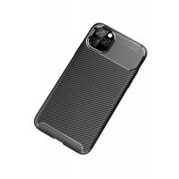 Newface iPhone 11 Pro Max Kılıf Auto Focus Karbon Kapak - Siyah