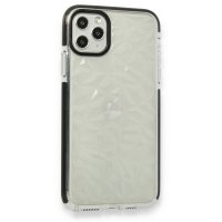 Newface iPhone 11 Pro Max Kılıf Salda Silikon - Siyah